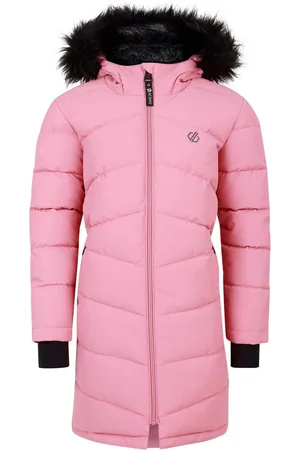 Dare 2B Girls Striking III Hooded Long Line Jacket3