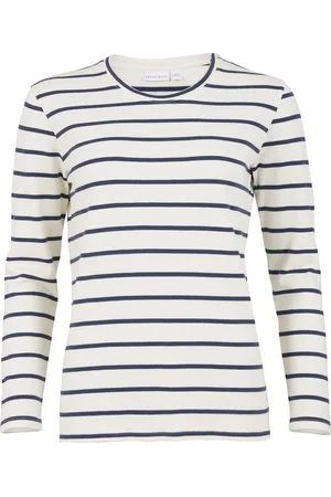 CELTIC & CO. Cream Stripe Long Sleeve T-Shirt40