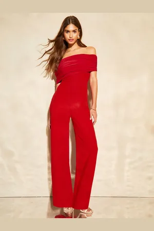 Lipsy London Bardot Wide Leg Jumpsuit42