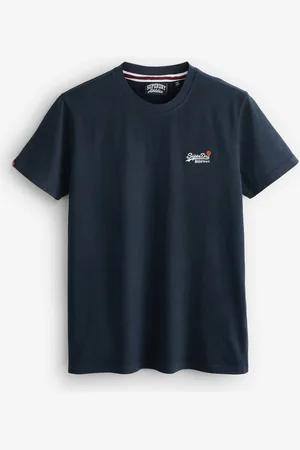 Superdry Essential Contrast Embroidered 100% Cotton T-ShirtX-Large