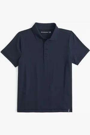 Abercrombie & Fitch Blue Polo Shirt15