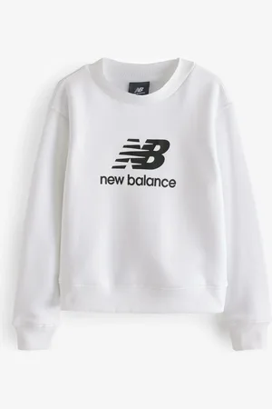 New Balance Girls Stacked Logo Sweatshirt8