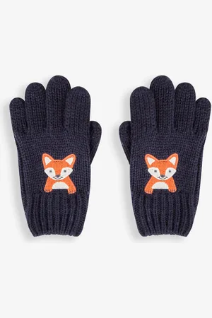 JoJo Maman Bébé Fox Appliqué Gloves3