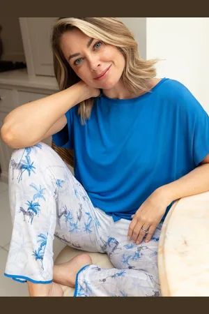 Cyberjammies Slouch Jersey Top and Printed Pyjamas Set40