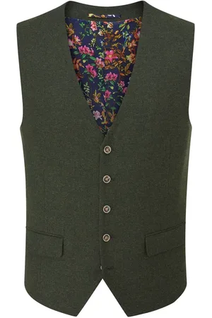 Skopes Jude Herringbone Single Breasted Suit Waistcoat54 Regular (UK 44 R)