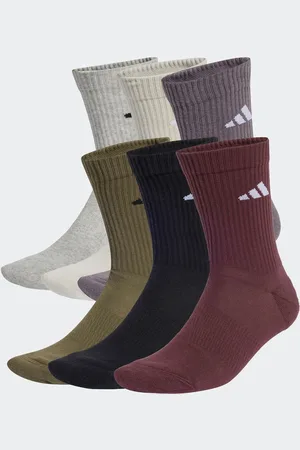 adidas New Logo Crew Socks 6 PackUK 6.5