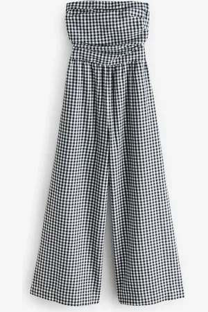 Next Bandeau Seersucker JumpsuitEU 54 (UK 26)
