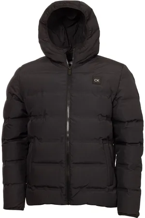 Calvin Klein Down Hooded Black JacketS