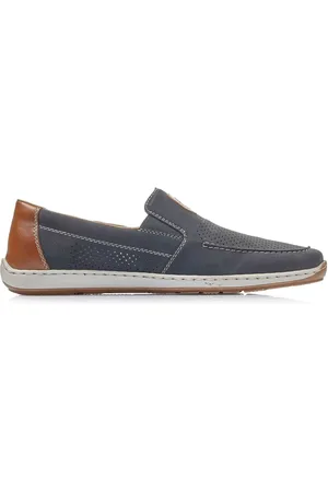 Rieker Mens Blue Elasticated Shoes8 EU 42