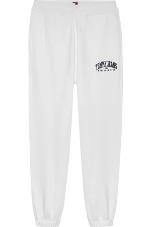 Tommy Hilfiger Relaxed Varsity White JoggersXS