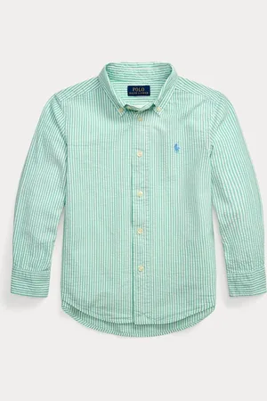 Ralph Lauren Boys Striped Seersucker Shirt7 lat