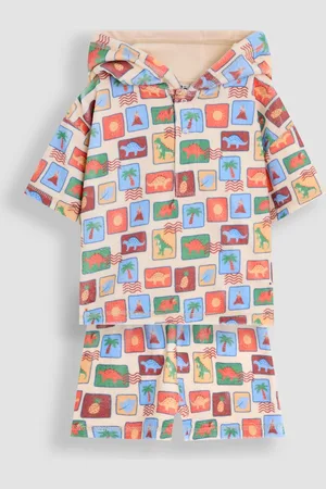 JoJo Maman Bébé Dinosaur Towelling 2 Piece98104 cm