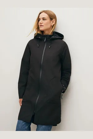 Ilse Jacobsen Wodoodporny płaszcz przeciwdeszczowy , trapezowy typu softshell38