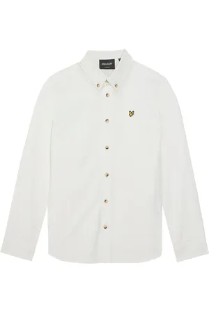 Lyle & Scott Boys Long Sleeve Poplin Shirt134140 cm