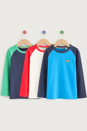 Little Bird Long Sleeve 100% Cotton T-Shirts 3 Pack2