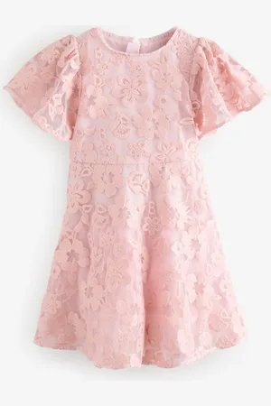 Ted Baker Pink All-Over Sequin Floral Pattern Dress13 lat (158 cm)