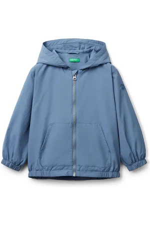 Benetton Boys Blue Zip Hoodie104110 cm