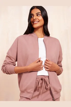 Friends Like These Jersey Zip Front Bomber JacketEU 46 (UK 18)