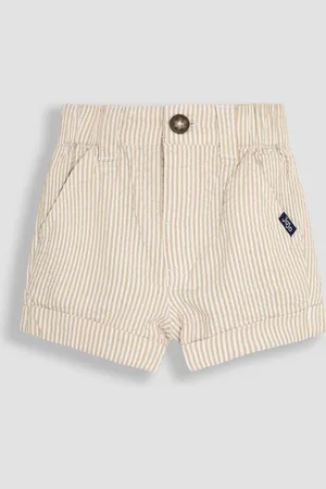 JoJo Maman Bébé Seersucker Stripe 100% Cotton Shorts98104 cm