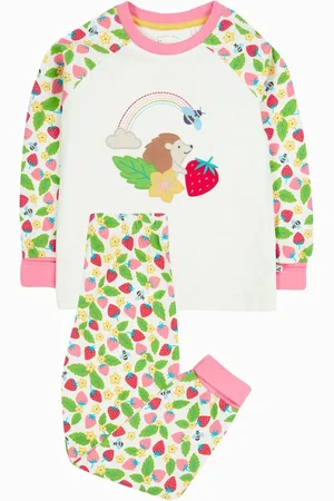Frugi White Jamie Jim Jams Pyjamas122128 cm