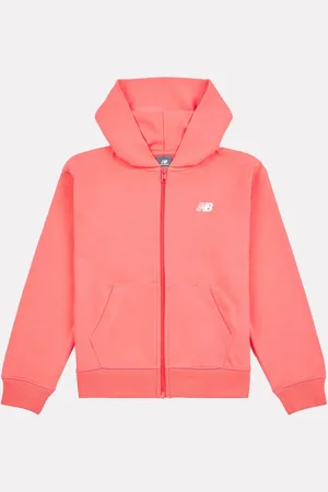 New Balance Kids French Terry Small Logo Zip Hoodie166168 cm