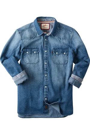 Joe Browns Koszula Loved And Lived In Denim w 100% z bawełnyL