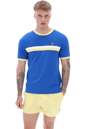 Fila Razee Laid on Stripe 100% Cotton T-ShirtX-Large