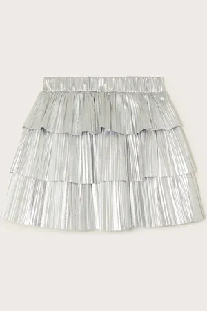 Monsoon Metallic Ruffle Skirt11