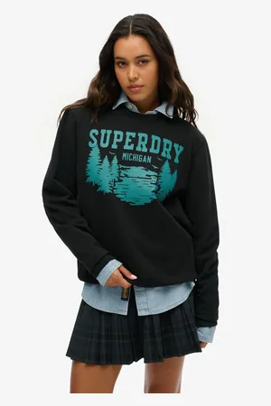 Superdry Oversized Outdoors Graphic Crew Sweatshirt34-36