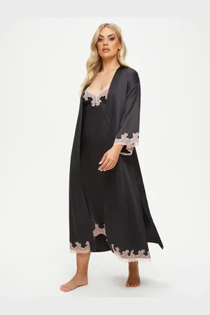 Ann Summers Satynowy szlafrok maxi Sorella S