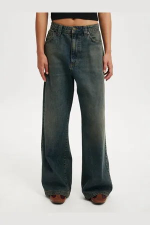 Cotton On Low Rise Super Baggy 100% Cotton JeansEU 38 (UK 10)