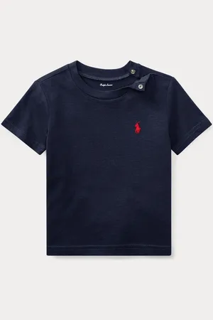 Ralph Lauren Dżersejowa koszulka niemowlęca w 100% z bawełny9298 cm