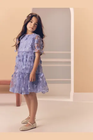 Next Mesh Flower Sequin Party Dress (3-16yrs)146152 cm