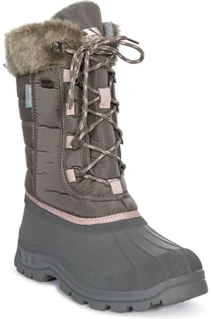 Trespass Female Grey Stavra II Snow BootsEU 39 (UK 5.5)
