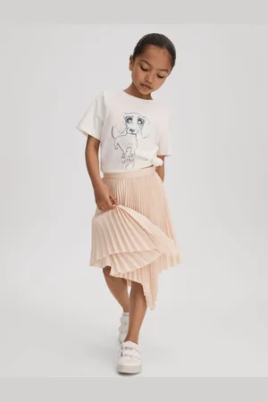 Reiss Azalea Pleated Asymmetric Skirt4