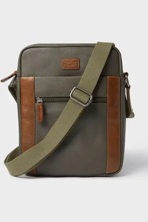 Osprey The Small Grantham Waxed Canvas And Leather Messenger BagJeden