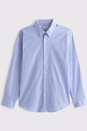 Abercrombie & Fitch Long Sleeve Blue ShirtM
