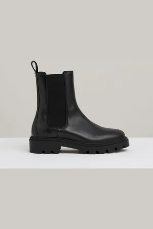 Reiss Skórzane buty Chelsea Theresa z korkową podeszwąEU 39 (UK 6)