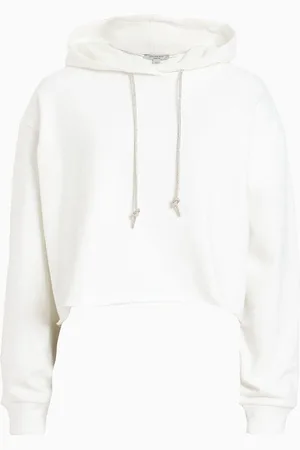 AllSaints Połyskująca bluza z kapturem Allsaints Pippa w 100% z bawełnyL