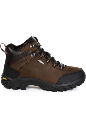 Regatta Nieprzemakalne skórzane buty trekkingowe BurrellEU 43 (UK 9)