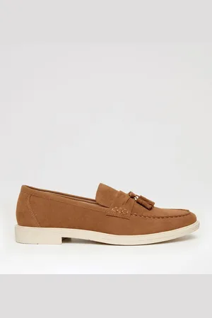 Threadbare Faux Suede Tassel Loafersuk8eu42