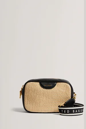 Ted Baker Bardas Webbing Faux Raffia Camera Cross-Body BagJeden