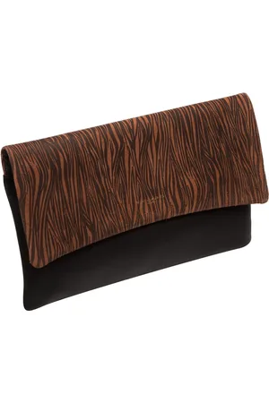 PURE LUXURIES LONDON Amelia Nappa Leather Clutch BagJeden