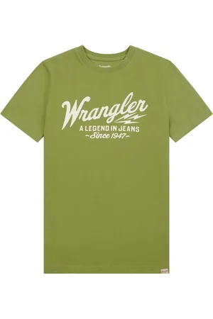 Wrangler Boys Ride of Life 100% Cotton T-Shirt166168 cm