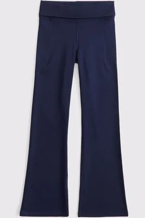 Abercrombie & Fitch Active Athleisure Flare Leggings With Foldover Waist146152 cm