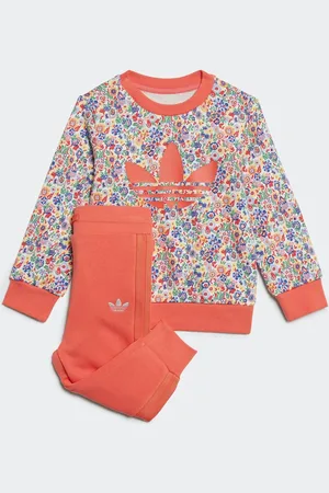 adidas Blue Floral Liberty London Crew Tracksuit6268 cm
