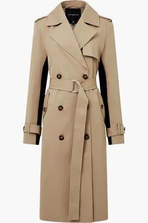 French Connection Coco Twill Trench CoatXL
