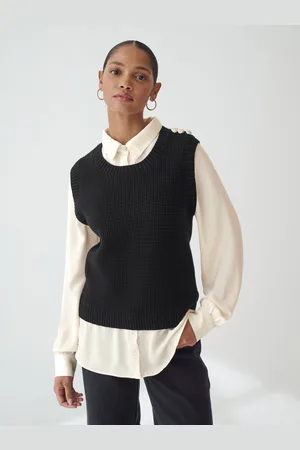 Next Gem Button Shirt Layer JumperS