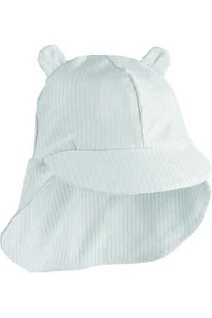 Liewood Senia Seersucker UV Protection Sun Hat With Ears7480 cm