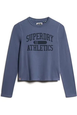 Superdry Athletic Ringer Slim Long Sleeve Top44